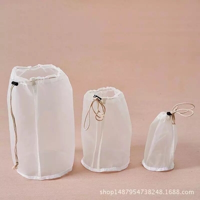Ein guter Preis. Kleine Zugschnur Nylon-Mesh Filter Bag 200 Mikrometer FDA-Zertifikat Online